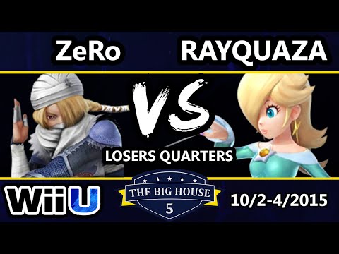 The Big House 5 - Rayquaza07 (Rosalina) Vs. ZeRo (Sheik) - Losers Quarters - Smash Wii U