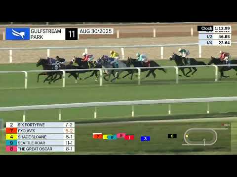 Gulfstream Park Carrera 11 - 30 de Agosto 2025