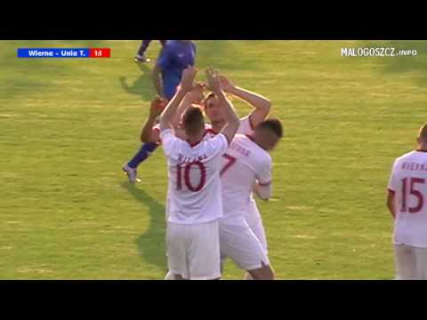 Wierna Małogoszcz - Unia Tarnów 3:2. Skrót meczu (2016.08.05).
