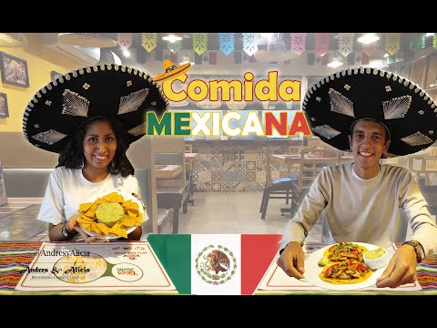 Así es la COMIDA MEXICANA en PERU | Andres y Alicia