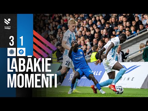18. kārta: Riga FC 3:1 FC RFS (Labākie momenti)
