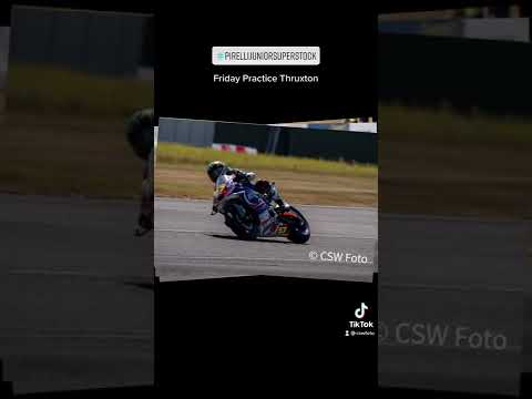 Pirelli National Junior Superstock Thruxton Friday Practice #shorts