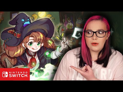 This Cozy Game Will TAKE OVER the Nintendo Switch (Little Witch In The Woods)