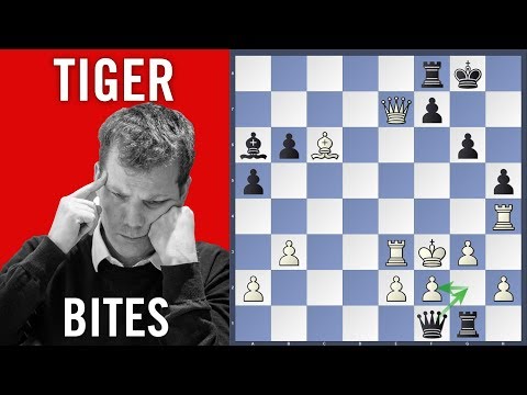 Tiger Bites - Hillarp Persson vs Laurusas | Chess Olympiad 2018 Batumi
