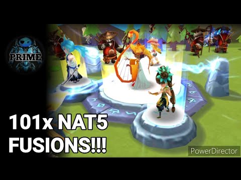 @GenesisPrime 101x NAT5 FUSIONS! - VANNILA - SUMMONERS WAR