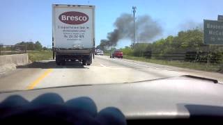 preview picture of video 'Random Car Burning/Fire on 459 Hoover Alabama'
