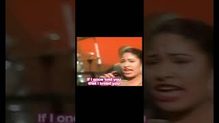 English lyrics of Si Una Vez ✨ Selena Quintanilla #learnspanish #selena #translate