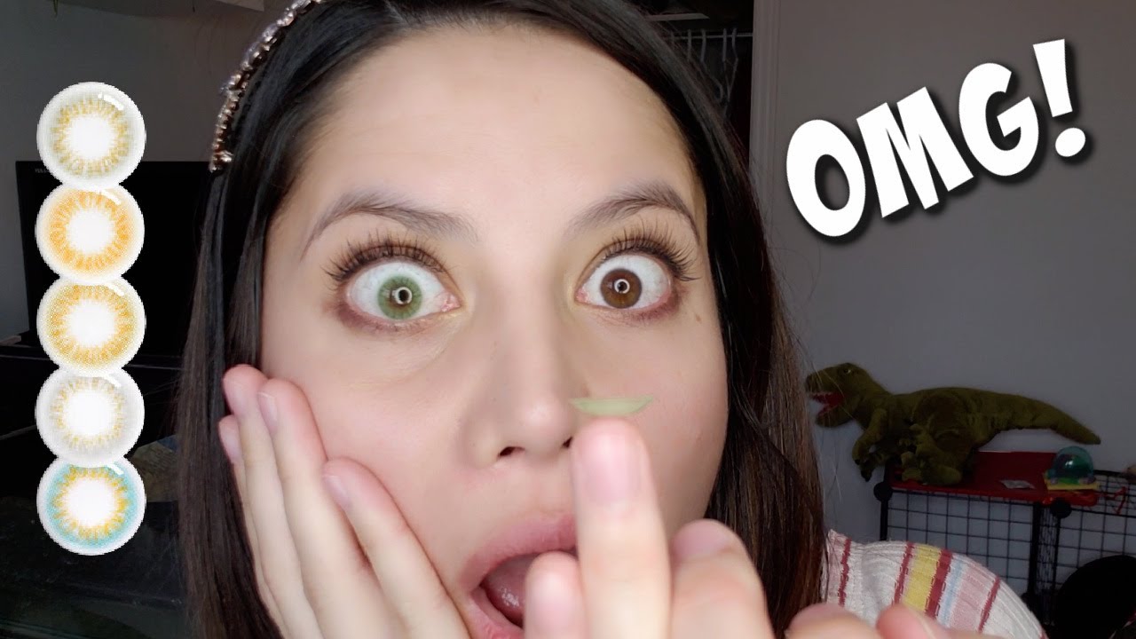 I Found The Most NATURAL Green Contacts IN THE WORLD!!