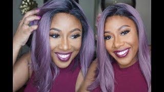 PERFECT PURPLE SUMMER SPRING BOB WIG | ReadyWig.com