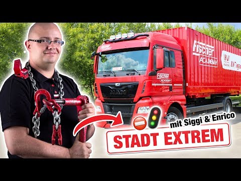 LKW Fahrstunde Stadt EXTREM 🔥 mit Siggi | Fischer Academy