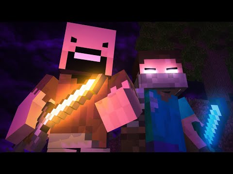 Be Myself - Herobrine vs Notch Minecraft Animation