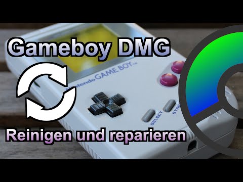 Nintendo Gameboy DMG - Cleaning and repair