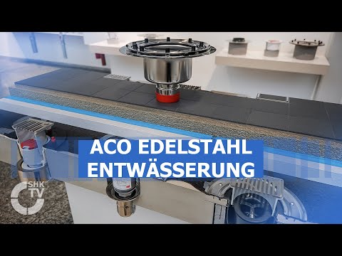 ACO Edelstahlsortiment | SHK-TV Produkte
