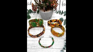 LIVE 1/13/24 1pm est. - Lets create some beautiful fabric bangles