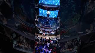 MSC seaside cruise ship the atrium farewell party 25th of December 2025