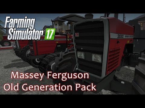 Massey Ferguson Old Generation Pack - Farming Simulator 17