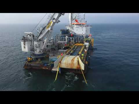Hohe See & Albatros inter-array cable installation