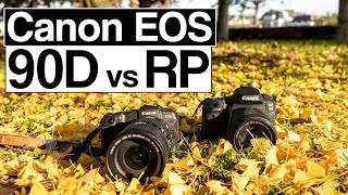 Canon EOS 90D vs EOS RP | die fast perfekte Kamera | Vergleich deutsch