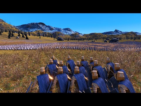 15 GOLDEN KNIGHTS Vs 10000 CHICKEN ULTIMATE BATTLE SIMULATOR UEBS