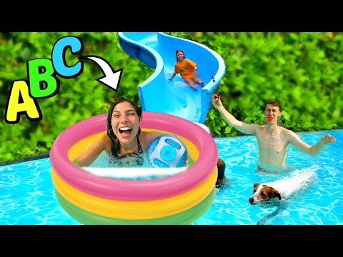 DE ALFABET ZWEMBAD CHALLENGE - ABC CHALLENGE #178
