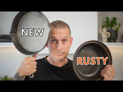 A quick guide to season your cast iron and remove rust