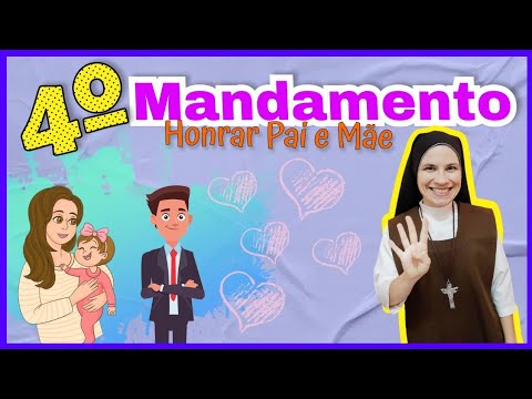 4º Mandamento Honrar pai e mãe