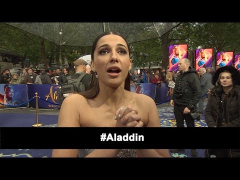 European Gala: Naomi Scott, Mena Massoud, Will Smith, Guy Ritchie | Aladdin
