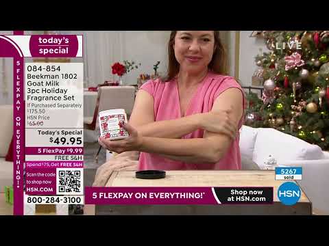 HSN | Beekman 1802 Bath & Body Gifts - All On Free Shipping 11.18.2022 - 10 AM