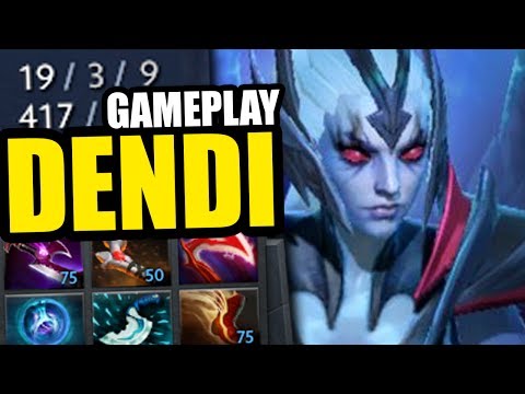 DENDI VENGEFUL SPIRIT MID DOTA 2 PATCH 7.06 NEW META GAMEPLAY
