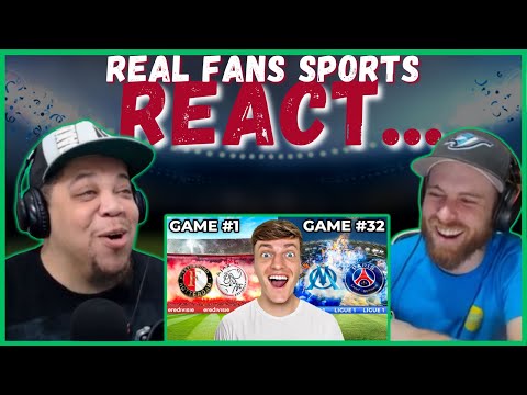 AMERICAN'S REACT TO @GroundhopperFC VISITING EVERY FOOTBALL RIVALRY IN EUROPE || REAL FANS SPORTS