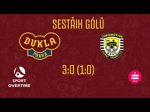 [Sestřih gólů] FK Dukla Praha - Lokomotiva Brno Horní Heršpice (1. liga žen)