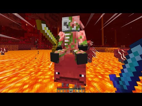 So Minecraft Added NETHER DEMONS TO WALK ON LAVA..