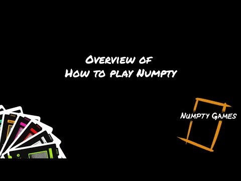 How to play Numpty - Overview
