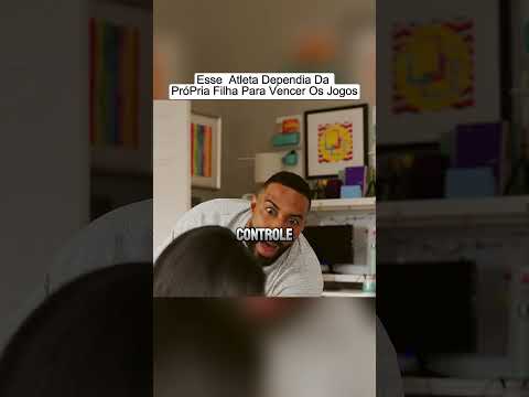 Esse atleta dependia da própria filha para vencer os jogos.