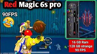 Red Magic 6s Pro Pubg test 90Fps #gameplay pubg mobile Gun game New update 2.0
