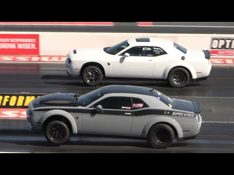 Demon 170 vs Hellcat Super Stock