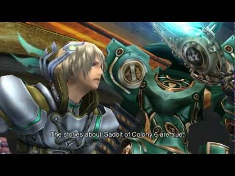 (Wii) Xenoblade Chronicles HD Cutscene 117 - Can Meyneth Help Gadolt? - JAPANESE