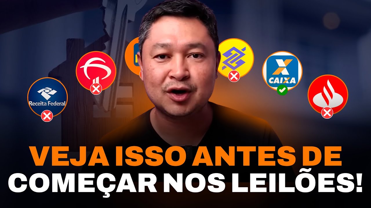 LIVE #173 | POR QUE o LEILÃO da CAIXA é melhor do que os outros BANCOS?