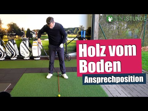 Fairway-Holz vom Boden: Die richtige Ansprechposition