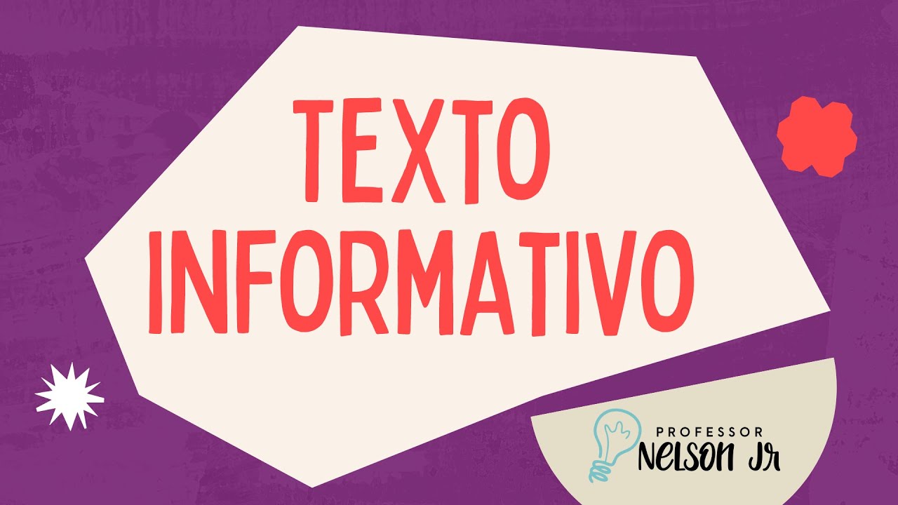 [GÊNERO TEXTUAL] Texto Informativo