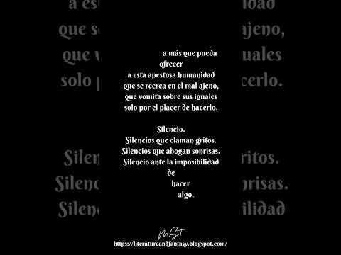 Silencio. En Youtube