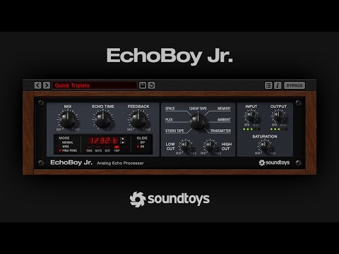 Introducing Soundtoys EchoBoy Jr.