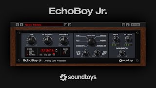 Introducing Soundtoys EchoBoy Jr.