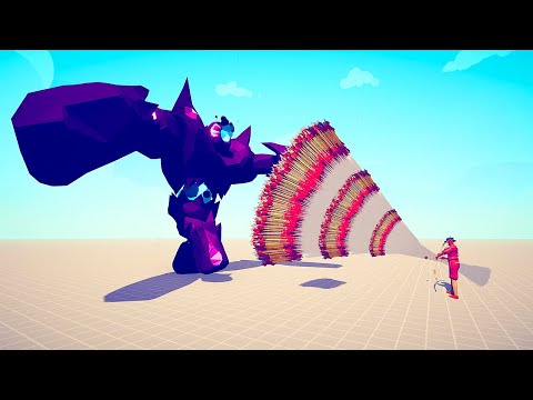 GIANT TITAN GOLEM vs EVERY GOD - Totally Accurate Battle Simulator TABS