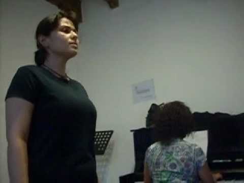 Clase de técnica vocal cantada con Luz Haydé Bermejo.MOV