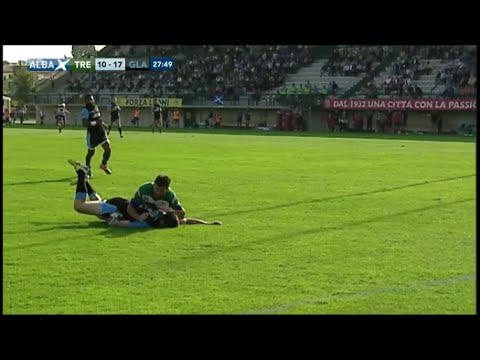 Jayden Hayward cheap shot on Tommy Seymour