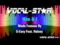 G-Easy & Halsey - Him & I (Karaoke Version) Lyrics HD Vocal-Star Karaoke