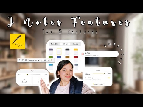 J NOTES: Top 5 features 💌🌷| samsung s6 lite