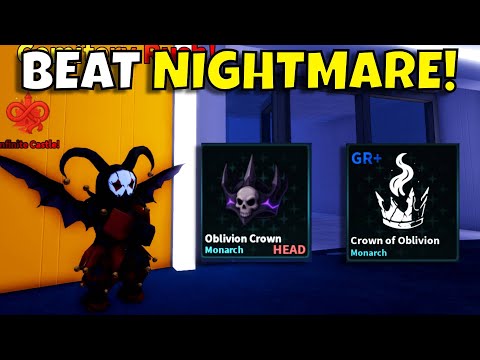 BEATING NIGHTMARE! OP Relic, Accesory, Title Showcase- Weapon Meta