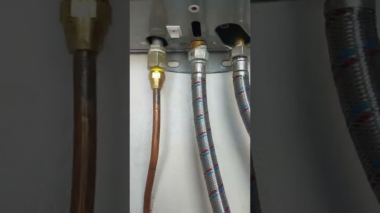 Instalaciòn basica calentador de gas Puerto Rico y Estados unidos marca- Strong 10 litros/min.